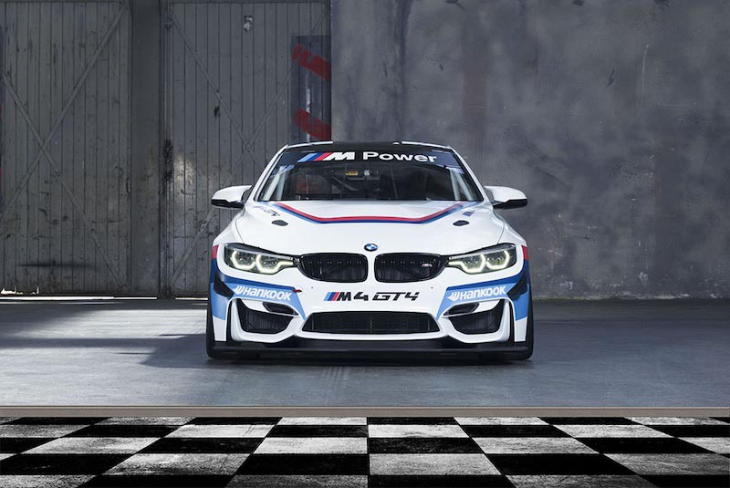 BMW GT4 Rennauto Tapete | 3DFototapete - 2