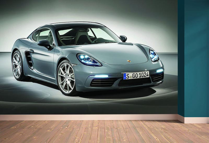 Porsche Coyman Tapete | 3DFototapete - 2