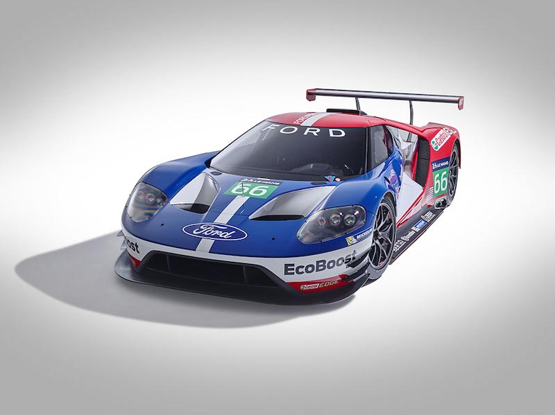 Ford Rennauto Tapete | 3DFototapete