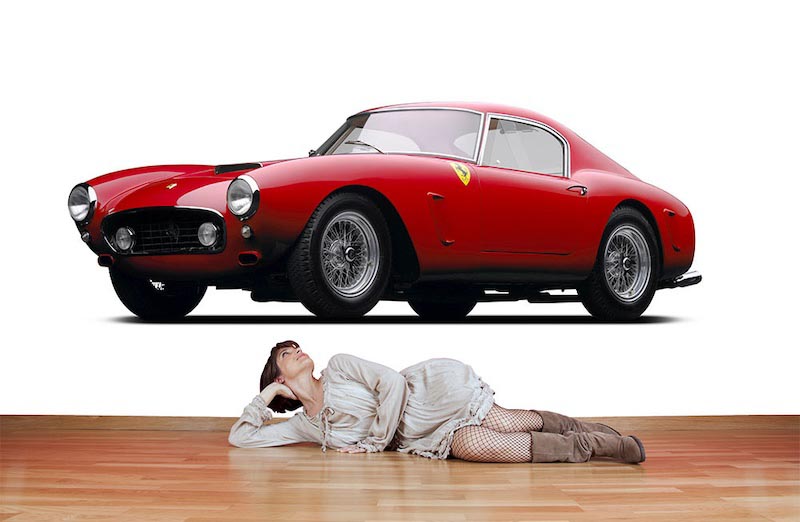 1965 Ferrari Modell Tapete | 3DFototapete - 2