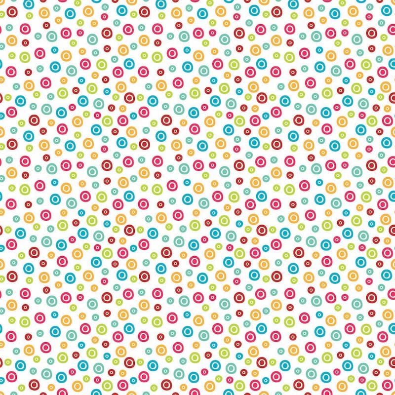 Bunte Kreise Tapete | 3DFototapete