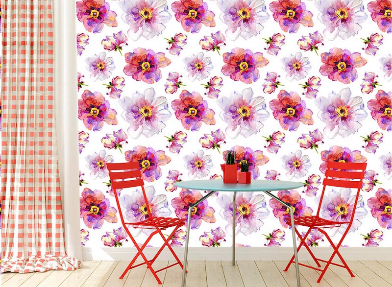 Elegante Blume Tapete | 3DFototapete - 2