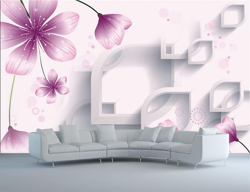 Wohnzimmer Stil Tapete | 3DFototapete - 2