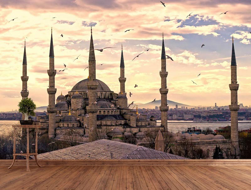 Sultan Ahmed Tapete | 3DFototapete - 2