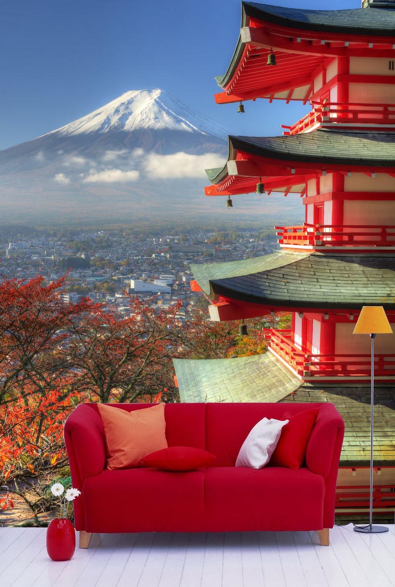 Pagoda Tapete | 3DFototapete - 2