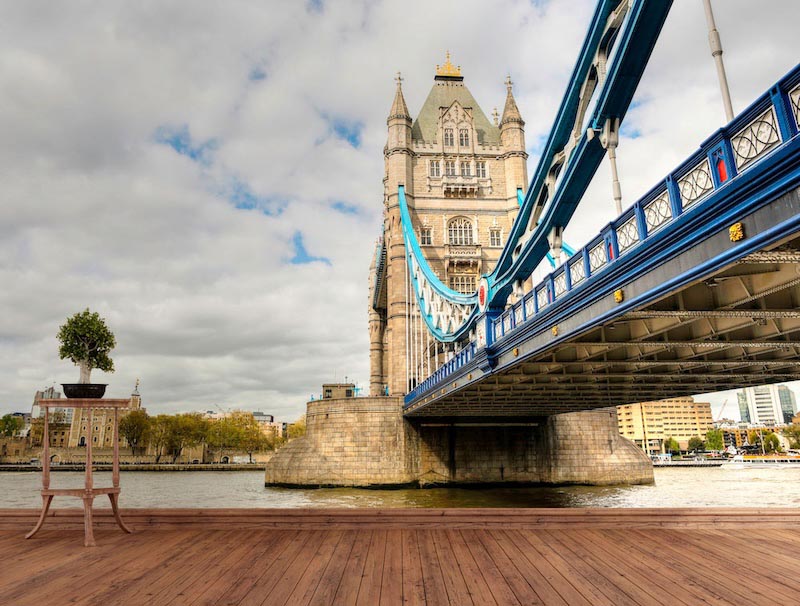 Towers Bridge London Tapete | 3DFototapete - 2