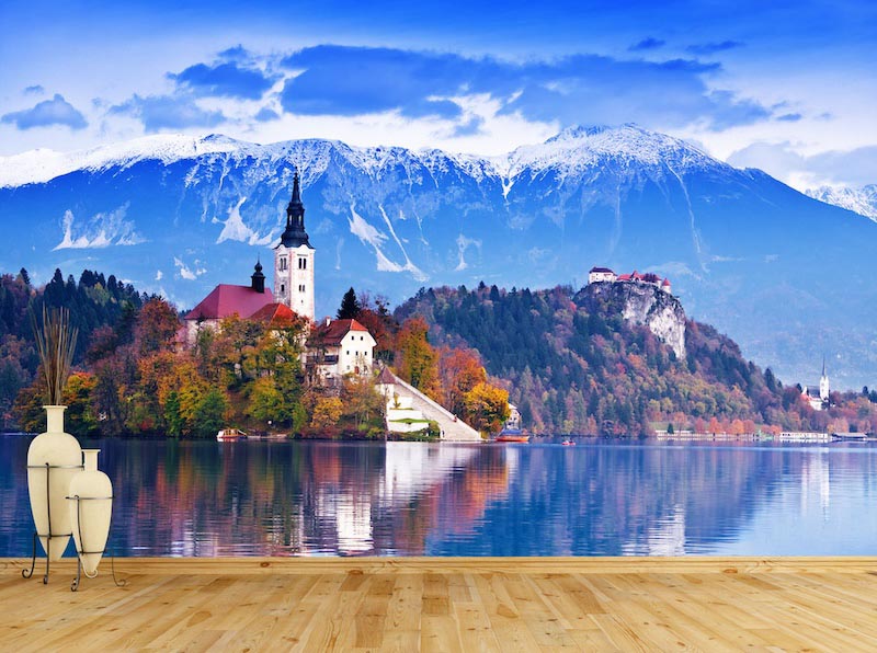 Bled See in Slovenien Tapete | 3DFototapete - 2