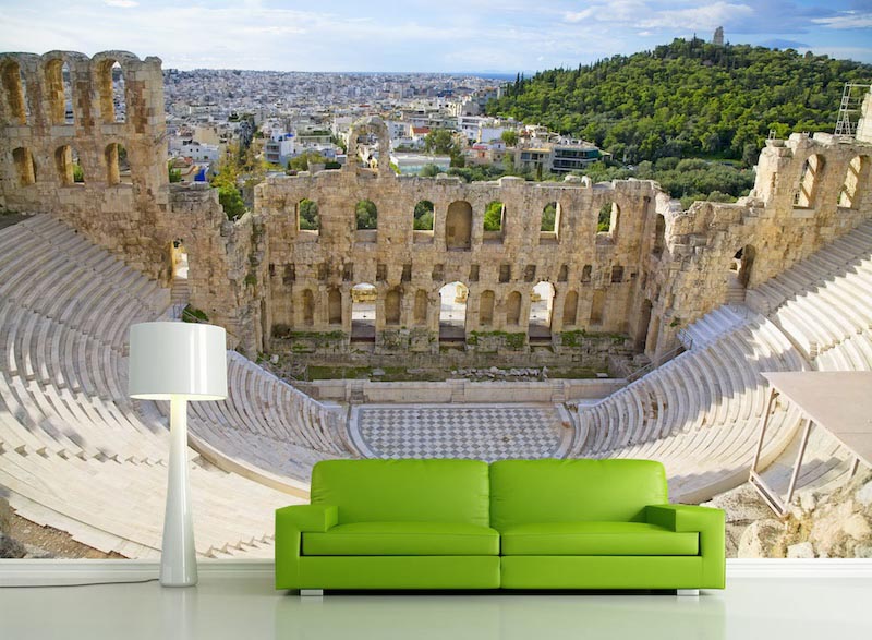 Herodes Atticus Theater Athens Tapete | 3DFototapete - 2