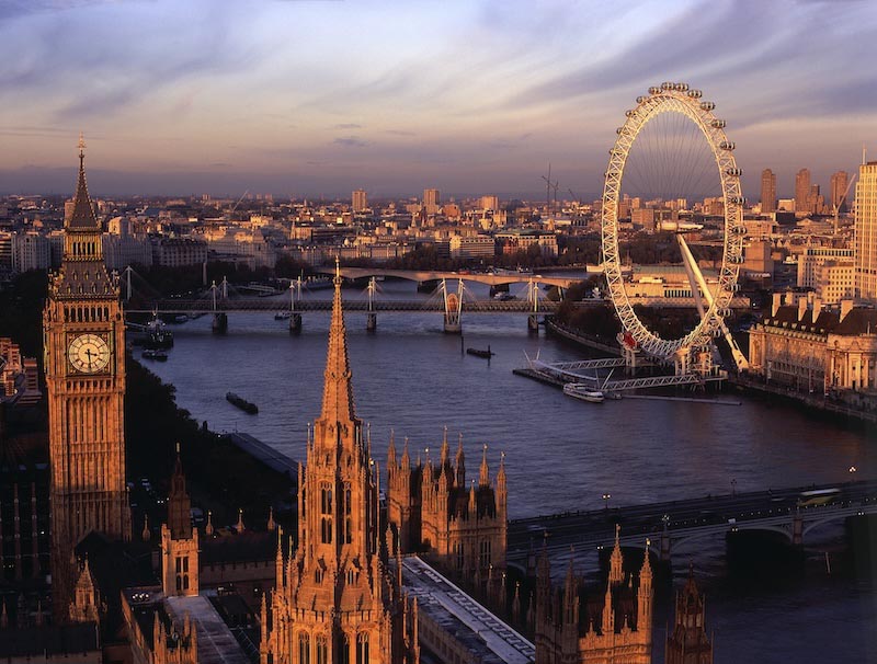 Das Leben in London Tapete | 3DFototapete