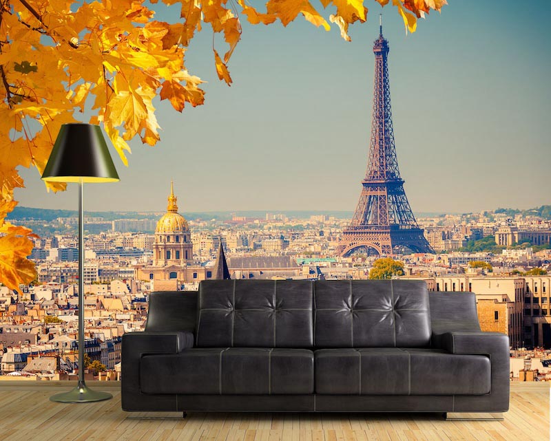 Herbst in Paris Tapete | 3DFototapete - 2