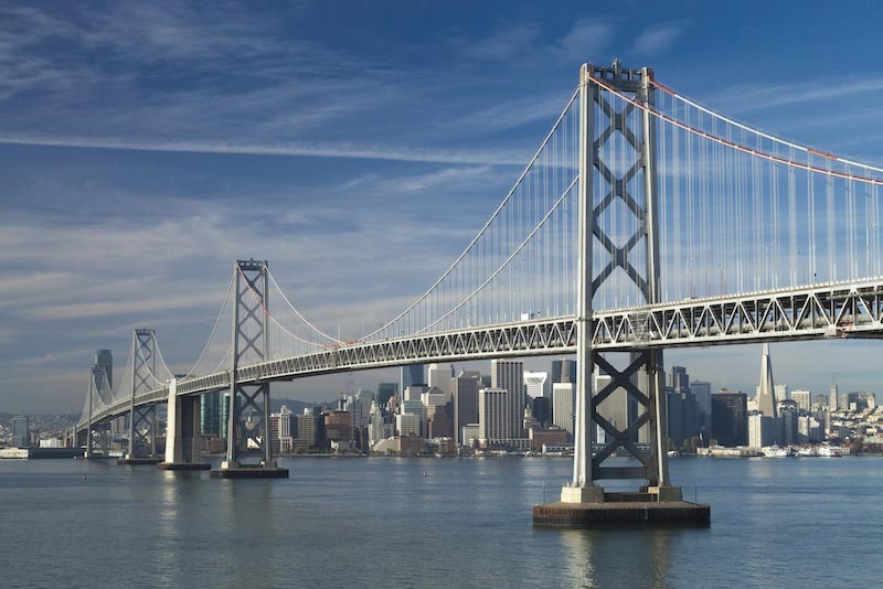Lange Brücke Tapete | 3DFototapete
