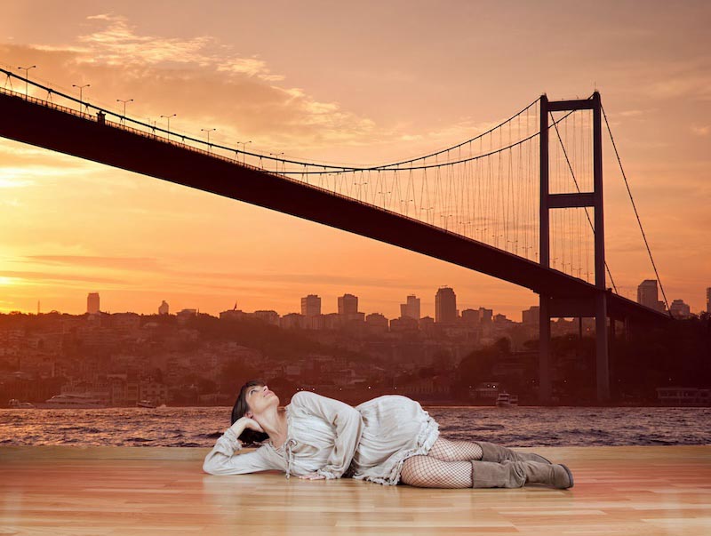 Eine Geschichte über Istanbul Tapete | 3DFototapete - 2