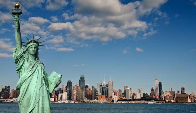 Freiheitsstatue Tapete | 3DFototapete