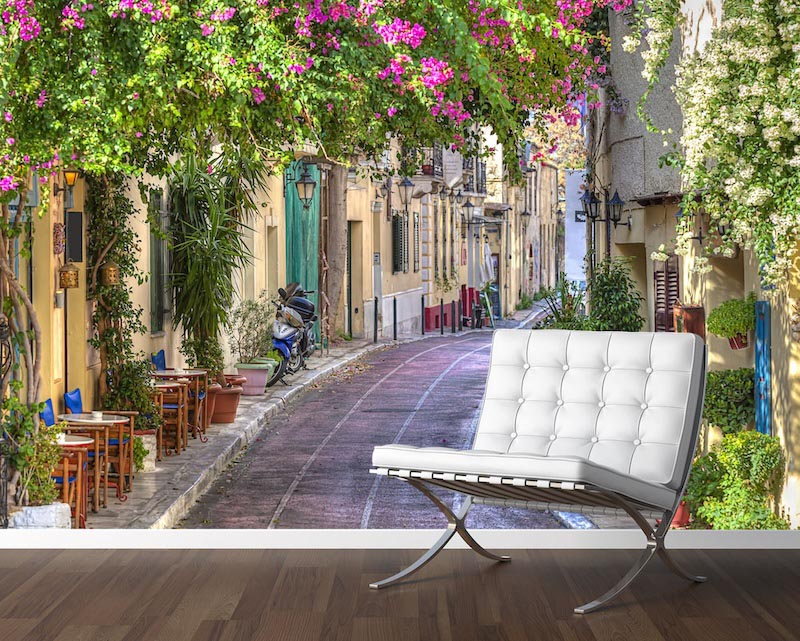 Friedliche Straße Tapete | 3DFototapete - 2