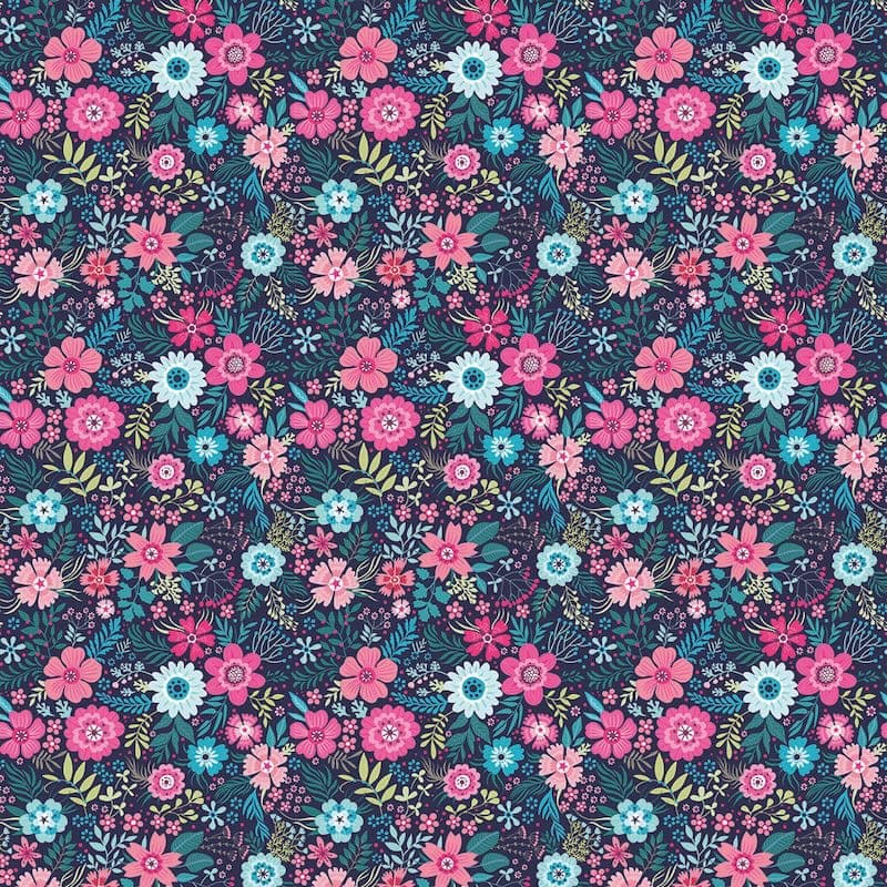 Künstliche Blumen Tapete | 3DFototapete