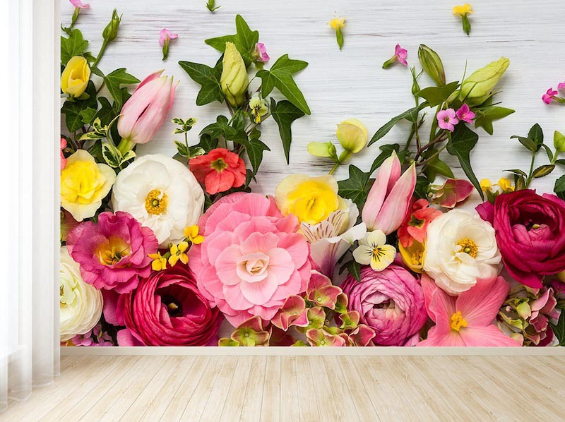 Blumenausstellung Tapete | 3DFototapete - 2