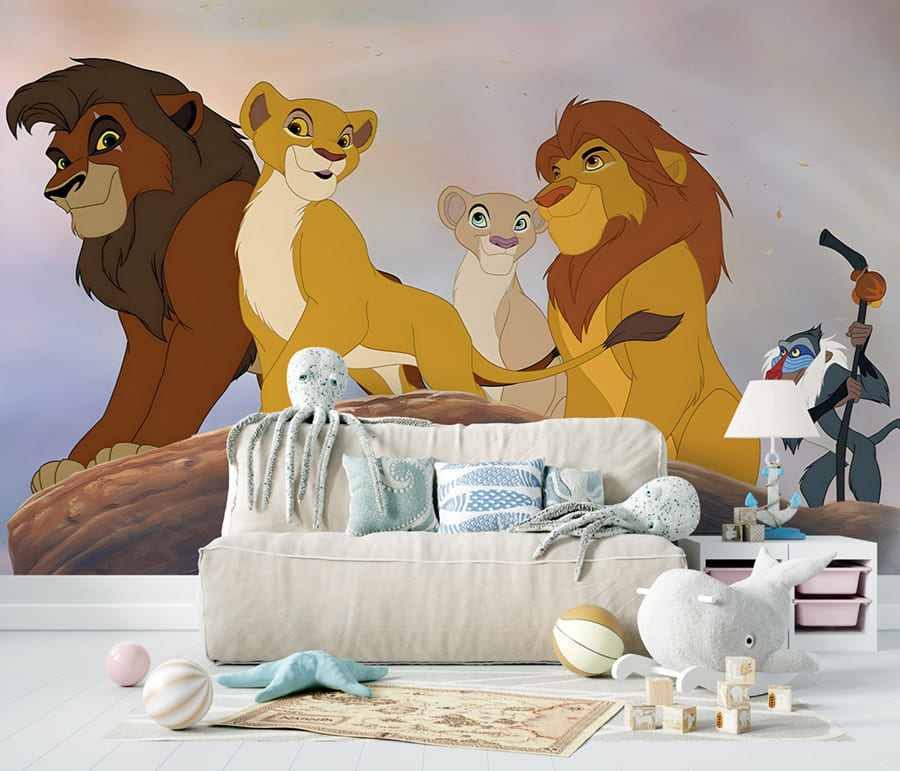 König der Löwen Familie Tapete | 3DFototapete - 2