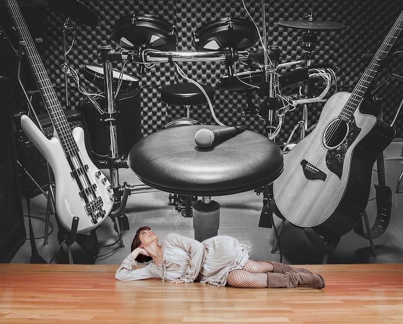 Performance Studio Tapete | 3DFototapete - 2