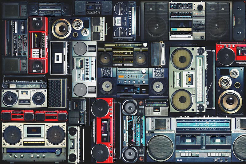 Musik Sets Tapete | 3DFototapete