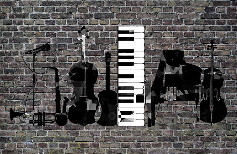 Musik Ist Mein Leben Tapete | 3DFototapete