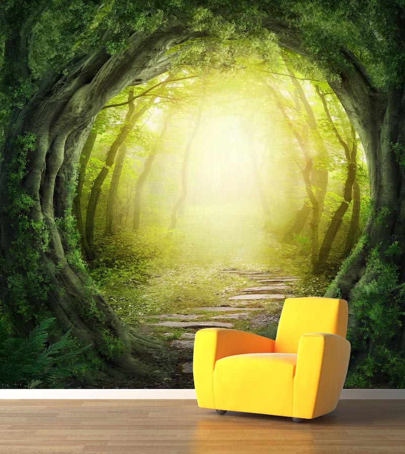 Reise in das Licht Tapete | 3DFototapete - 2