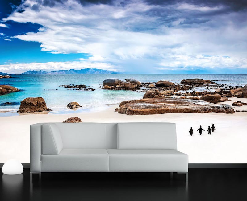 Welt der Pinguine Tapete | 3DFototapete - 2