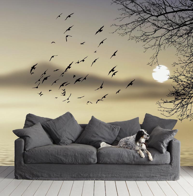 Im Nebel Tapete | 3DFototapete - 2