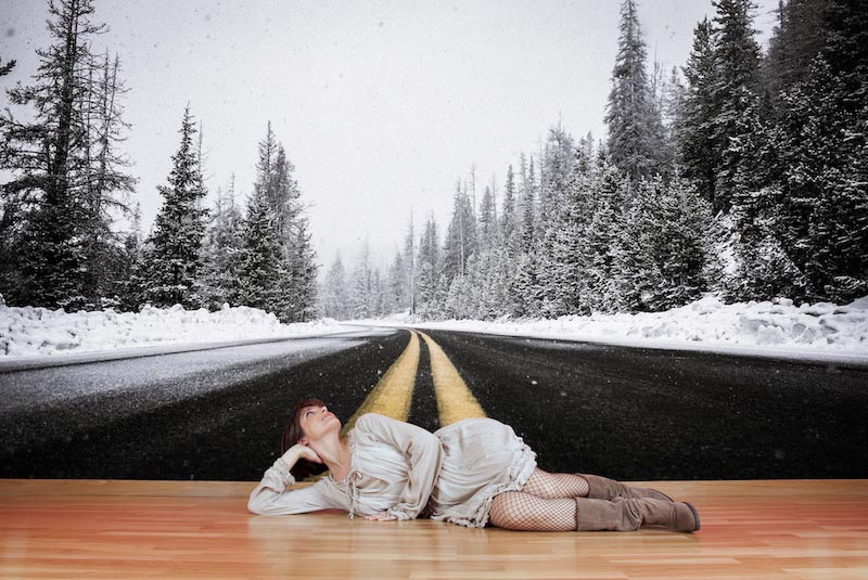 Reise in das Ungewisse Tapete | 3DFototapete - 2