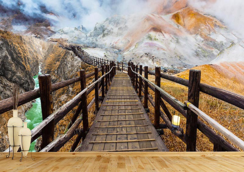 Großartige Brücke Tapete | 3DFototapete - 2