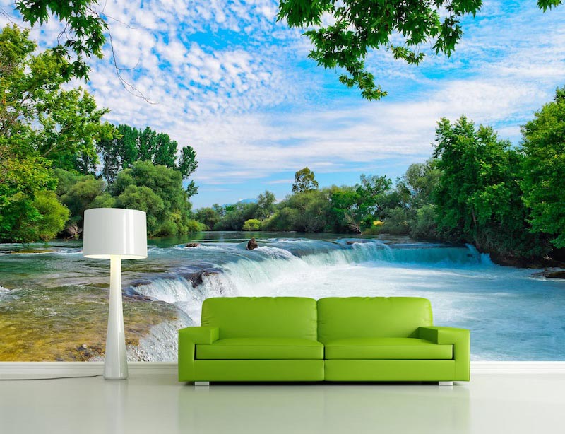 Manavgat Wasserfall Natur Bild Tapete | 3DFototapete - 2
