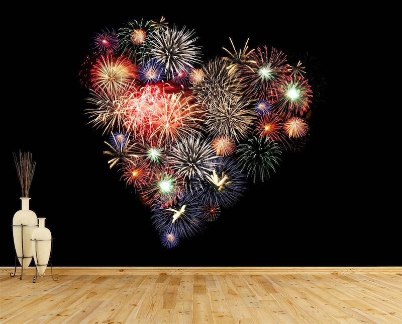 Feuerwerk Tapete | 3DFototapete - 2