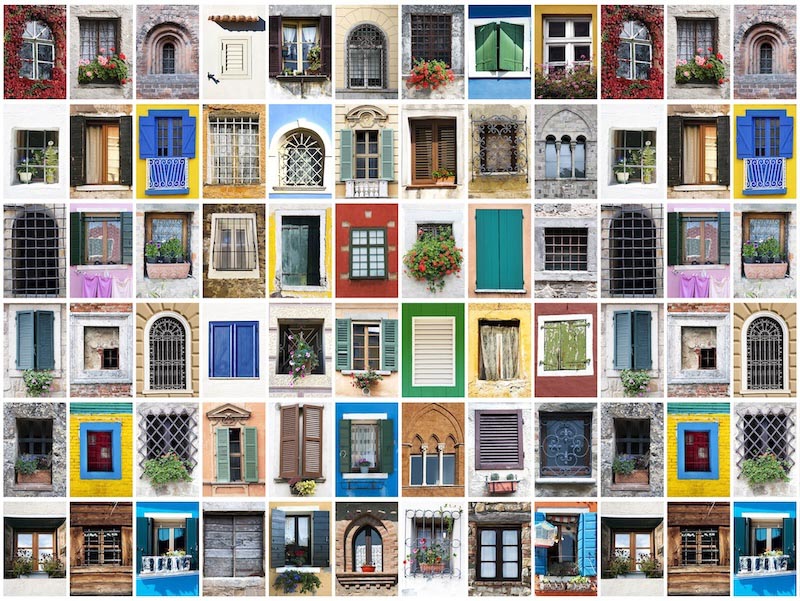 Vorhänge meines Fensters Tapete | 3DFototapete
