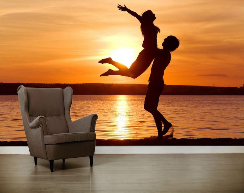 Liebe in November Tapete | 3DFototapete - 2