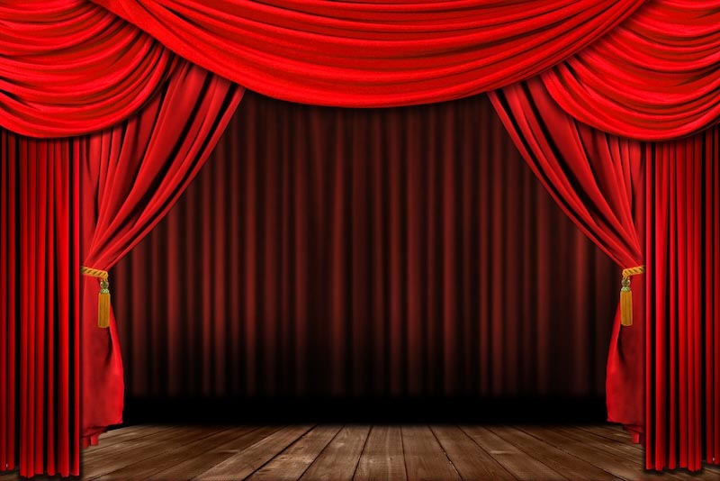 Theaterszene Tapete | 3DFototapete