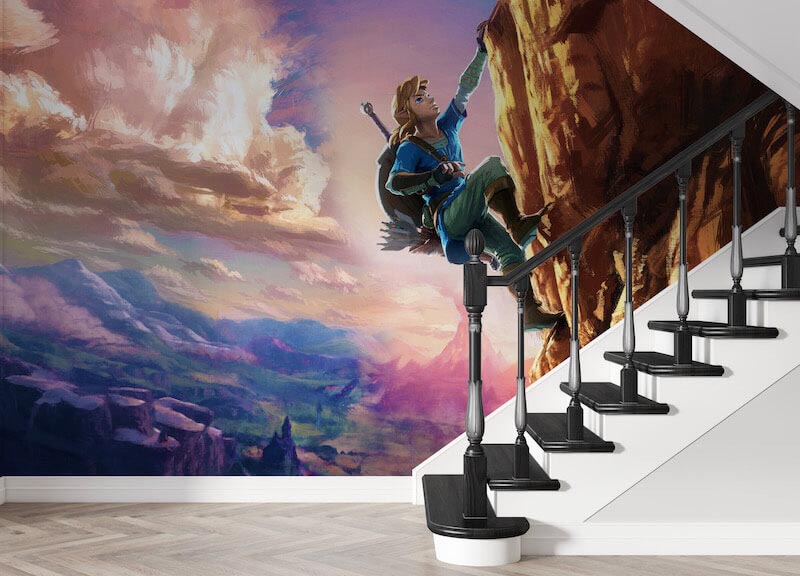 Hyrule Abenteuer – The Legend of Zelda Tapete | 3DFototapete - 2