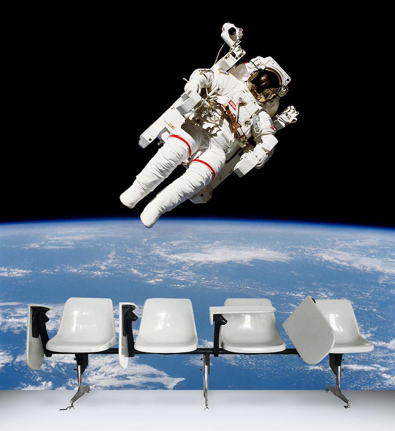 Astronaut Tapete | 3DFototapete - 2