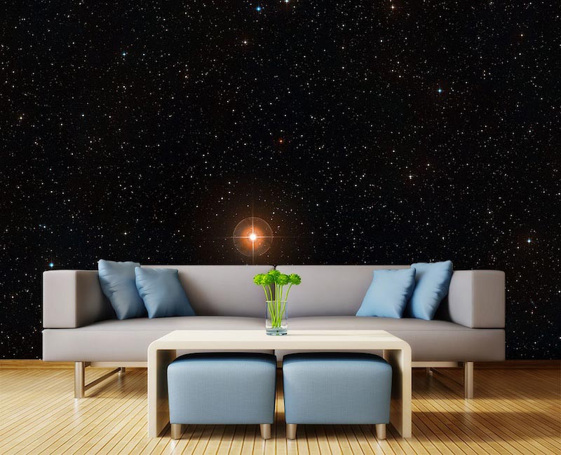 Unter den Sternen Tapete | 3DFototapete - 2