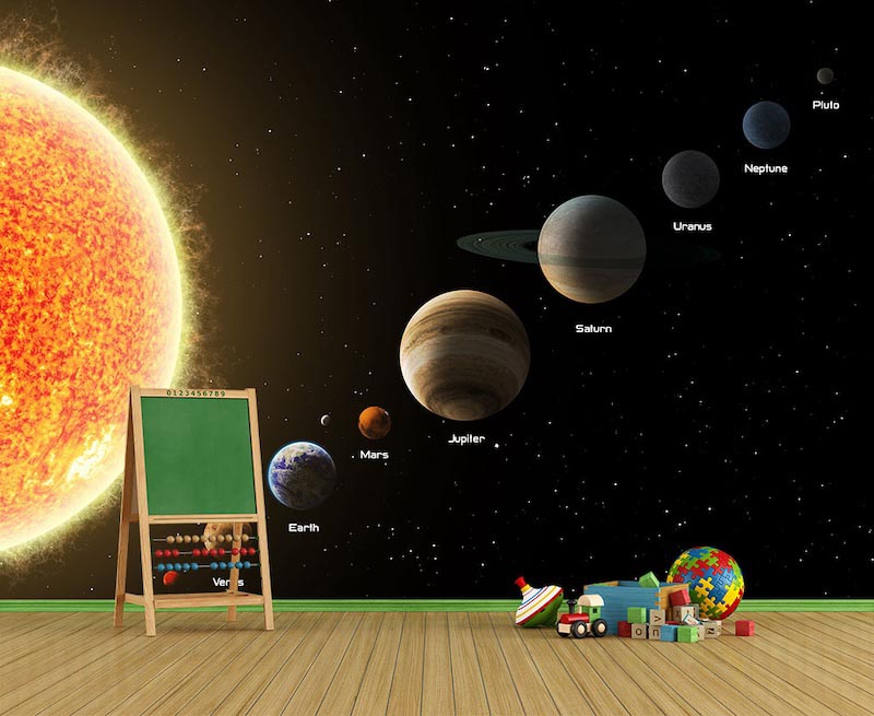 Ordnung der Galaxiesysteme Tapete | 3DFototapete - 2