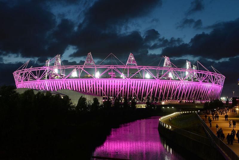 Olympisches Stadion in London Tapete | 3DFototapete