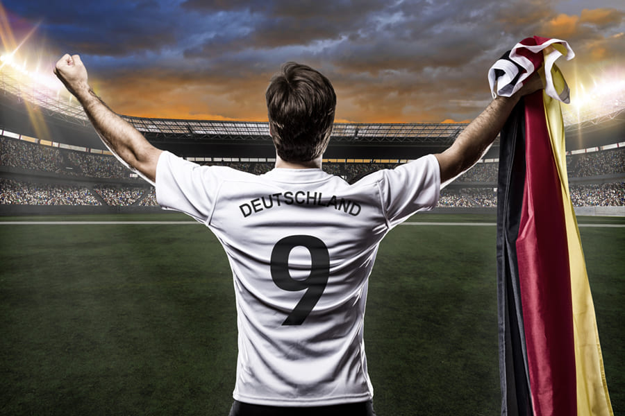 Deutsche Fußballmannschaft Tapete | 3DFototapete