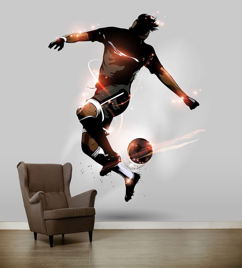 Fußball Star Tapete | 3DFototapete - 2
