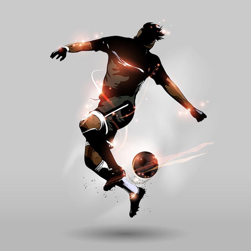 Fußball Star Tapete | 3DFototapete