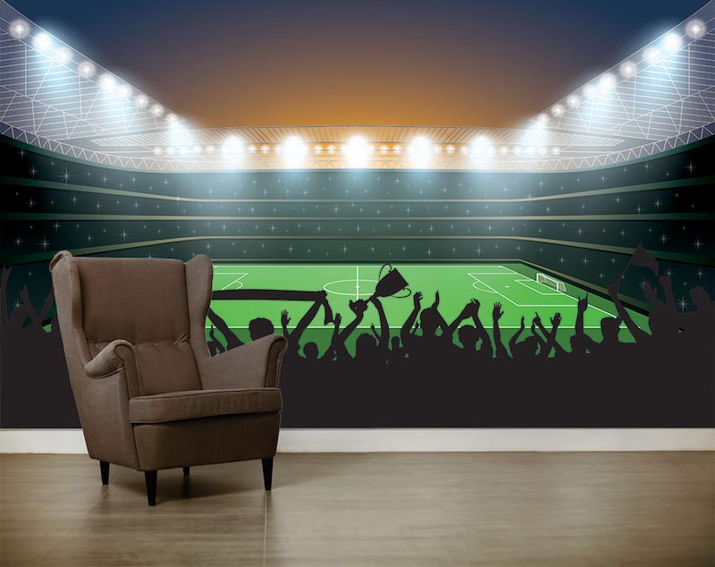 Fussball Ist Mein Spiel Tapete | 3DFototapete - 2