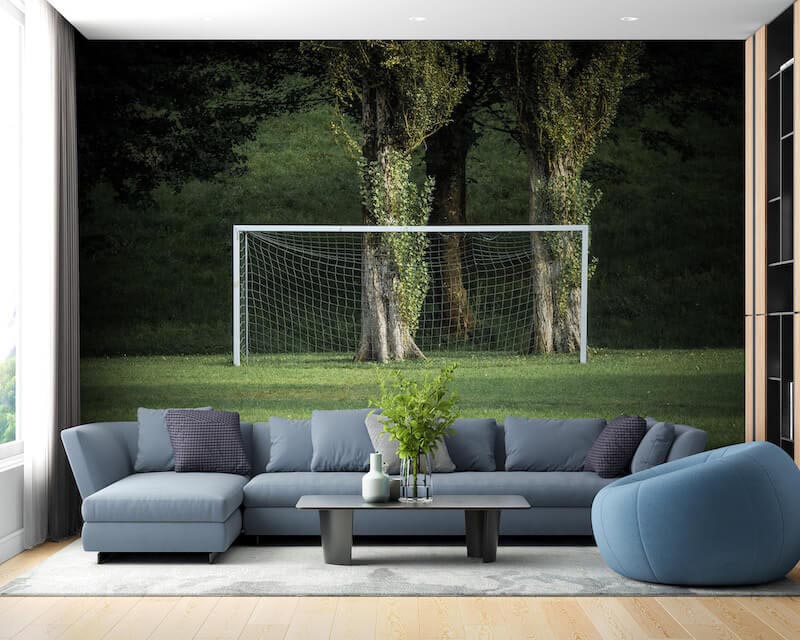 Endzonen-Euphorie auf dem Footballfeld Tapete | 3DFototapete - 2