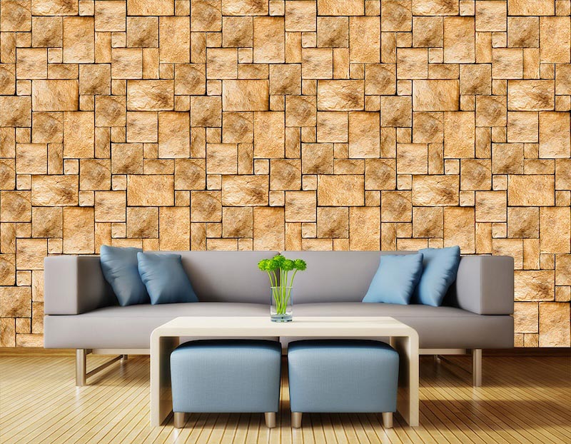 Steinmauer Tapete | 3DFototapete - 2