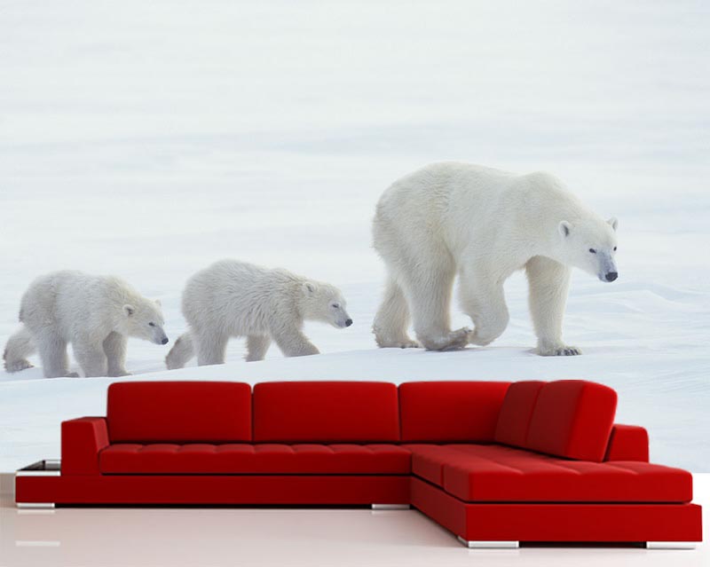 Die Familie Tapete | 3DFototapete - 2