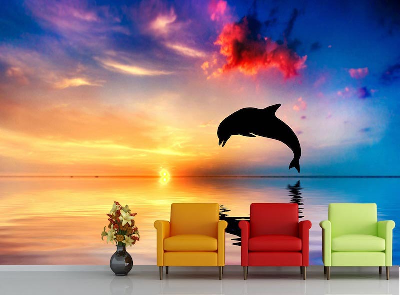 Flipper Tapete | 3DFototapete - 2