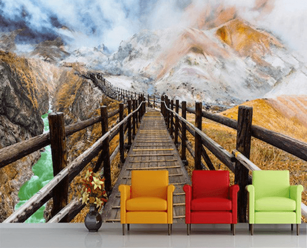3D Wallpaper Designs That Add Depth to The Room - 2