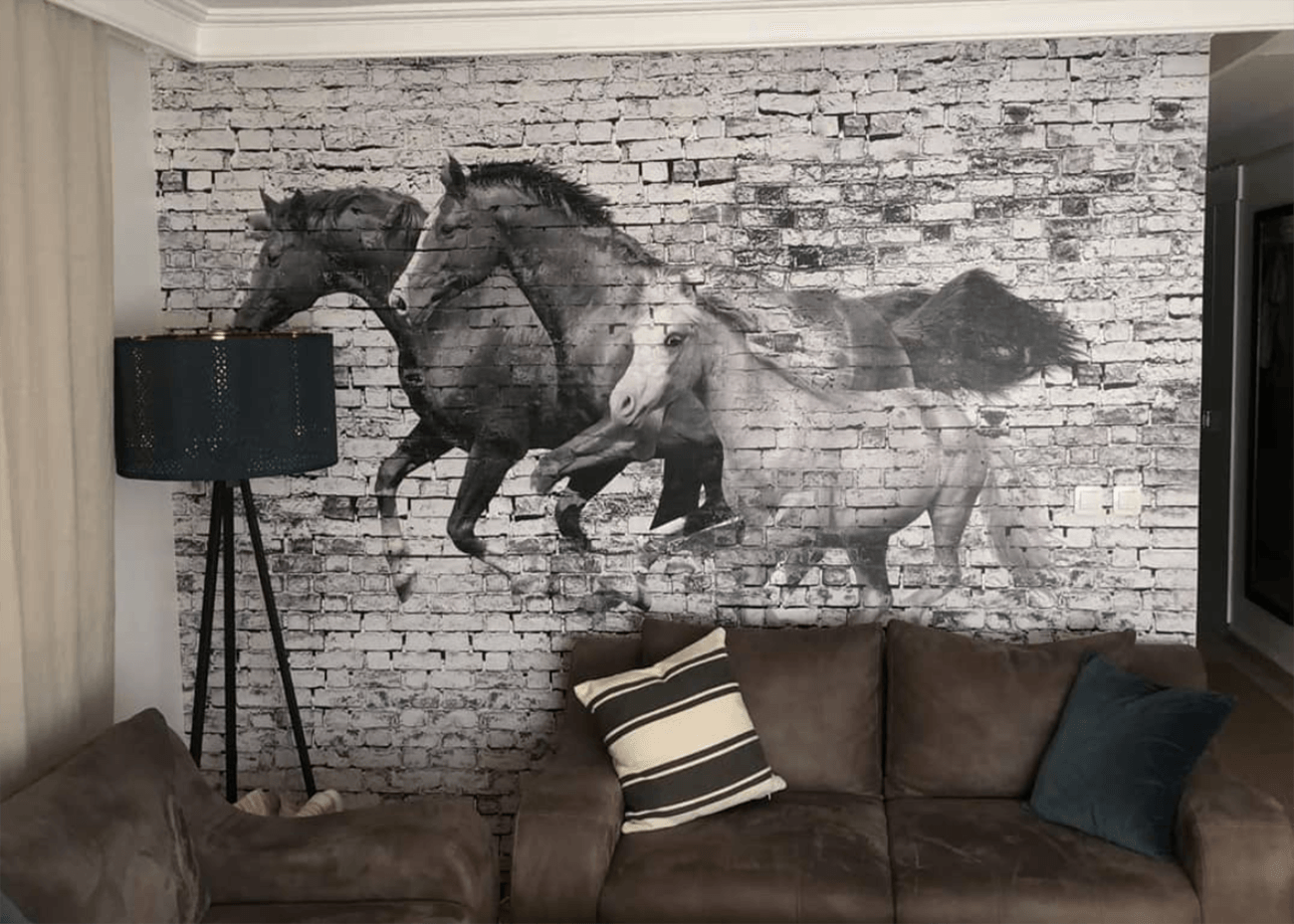 Wallpaper for living room